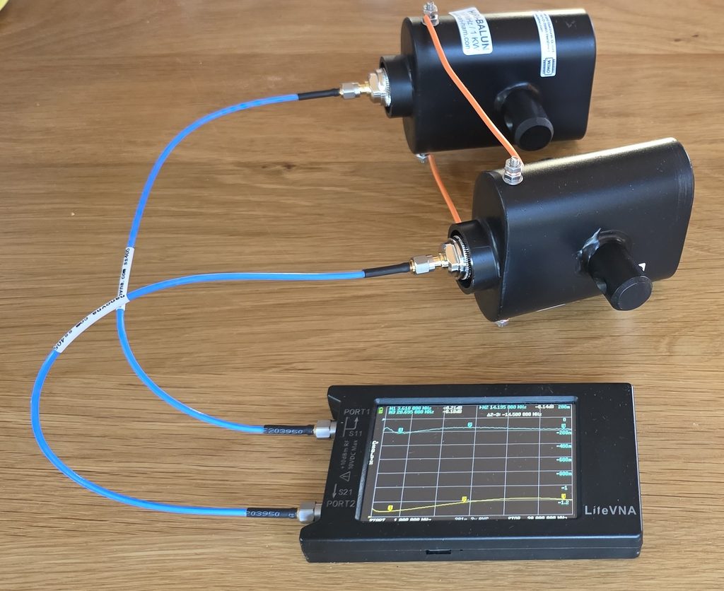 Test Balun Hari-Wimo 1:4