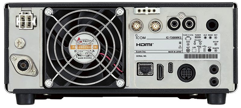 ICOM 7300MK2 Back Panel